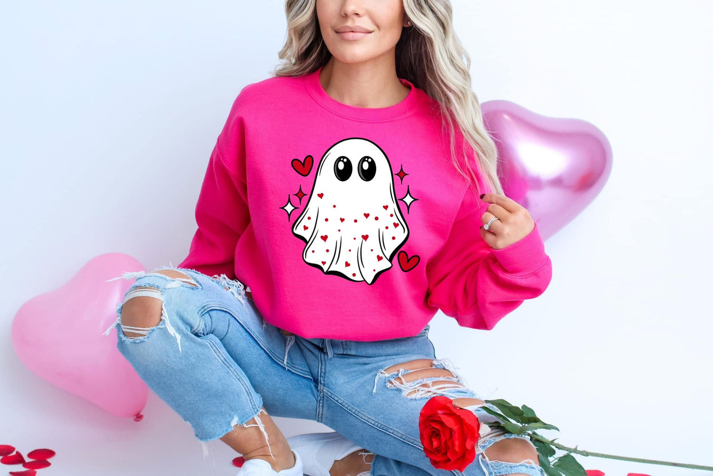 Love Ghost sweatshirt