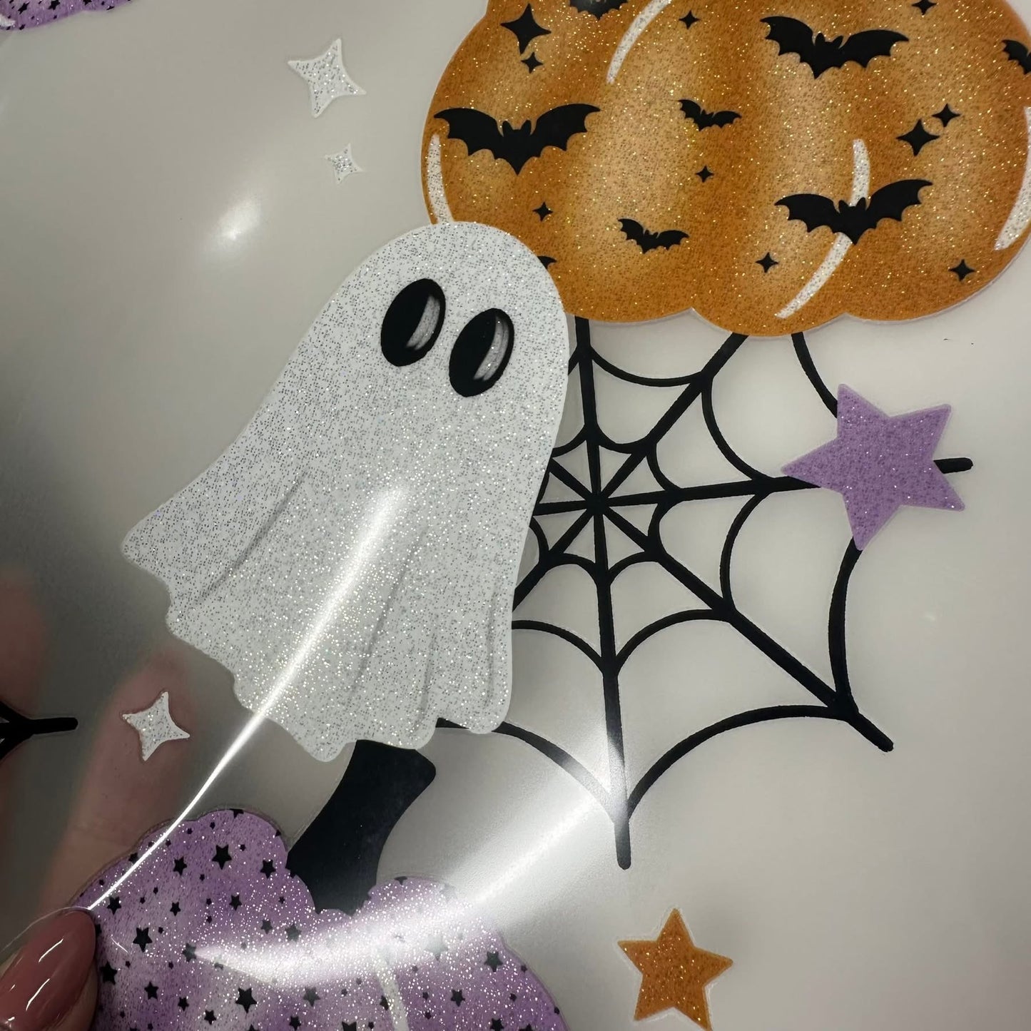 Large SPOOKY Season design with sleeve design sweatshirt