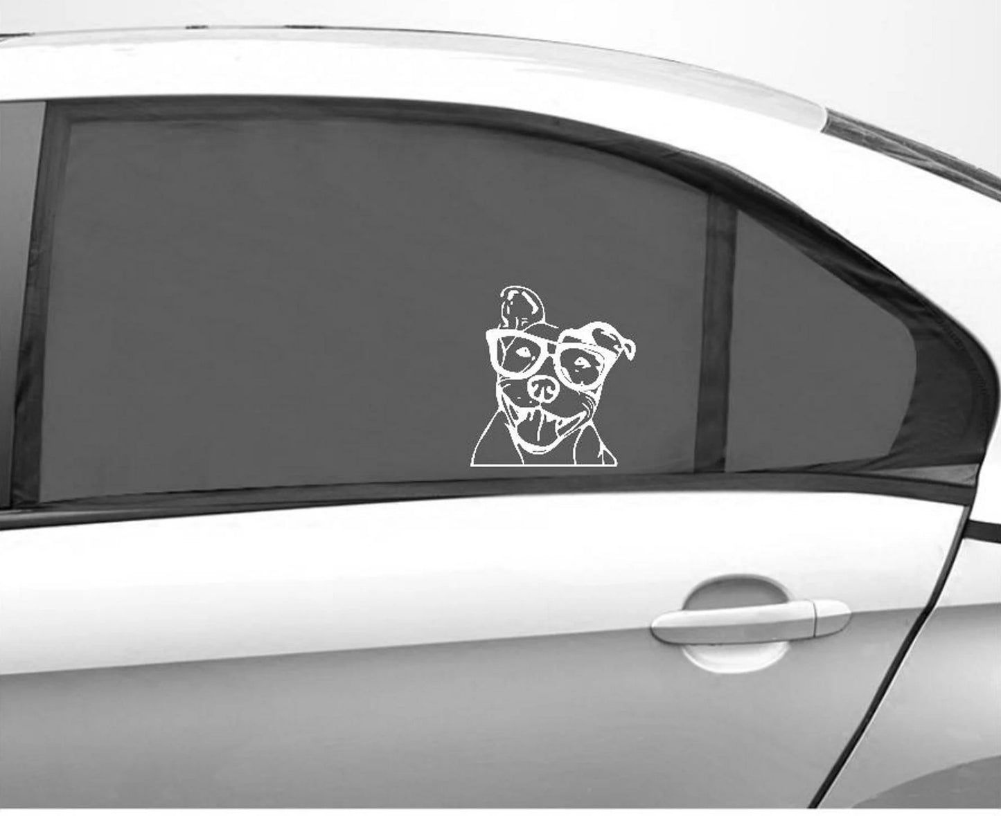 Pitty with Glasses Decal