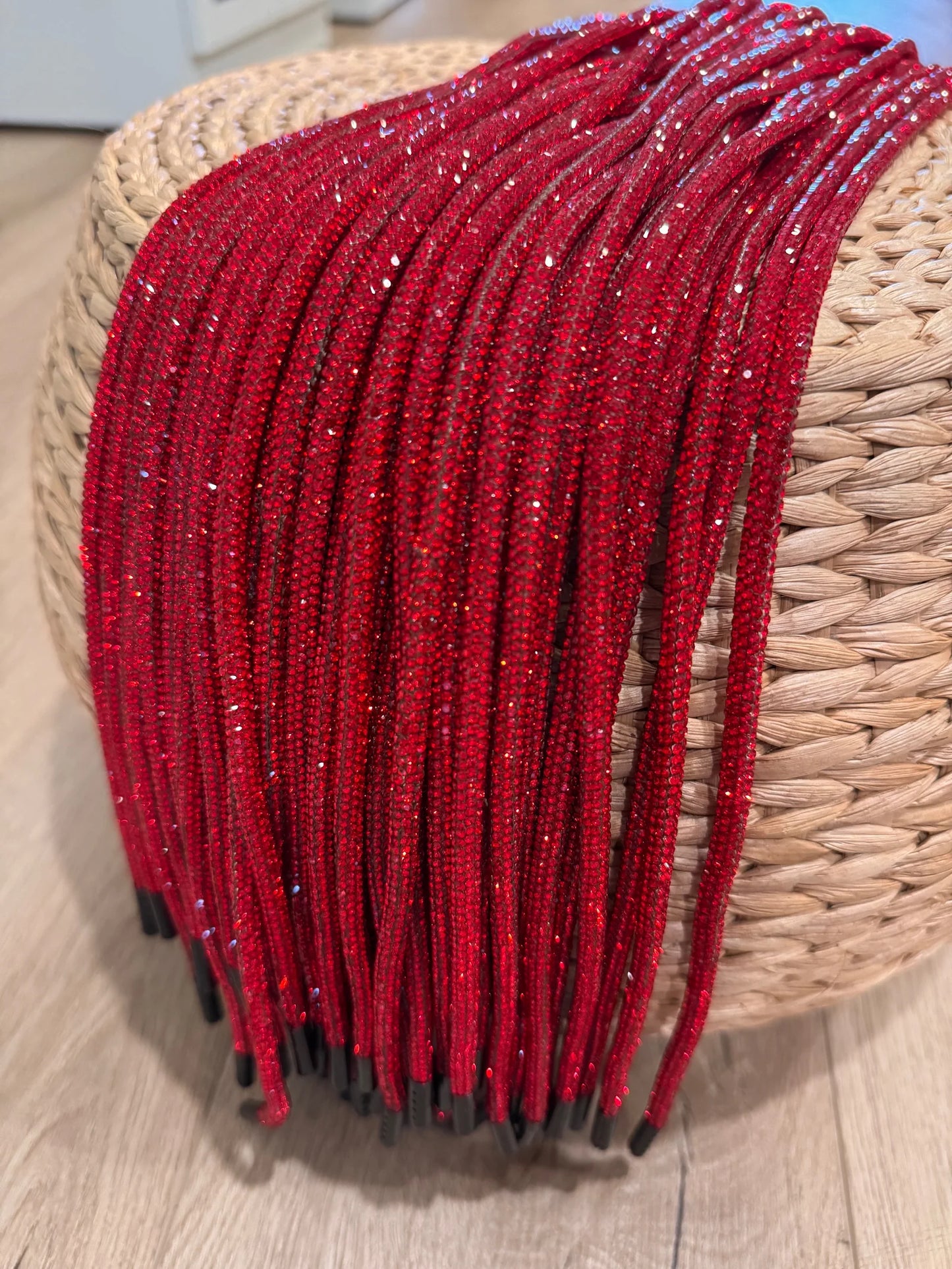 Rhinestone Hoodie Strings