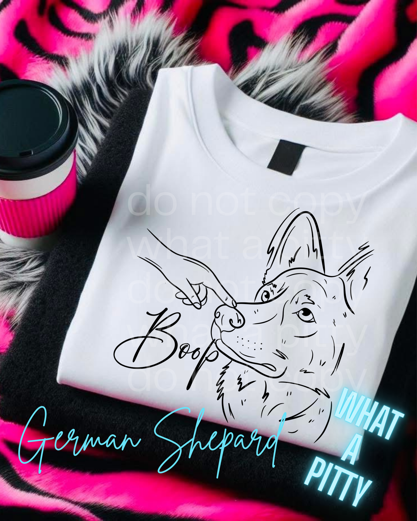 Boop -German Shepard tee