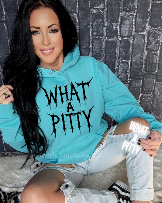 What A Pitty lightening logo tee (Black Ink)