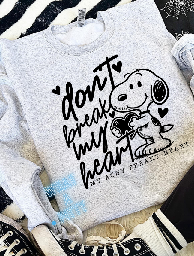 Don't Break My Heart tee