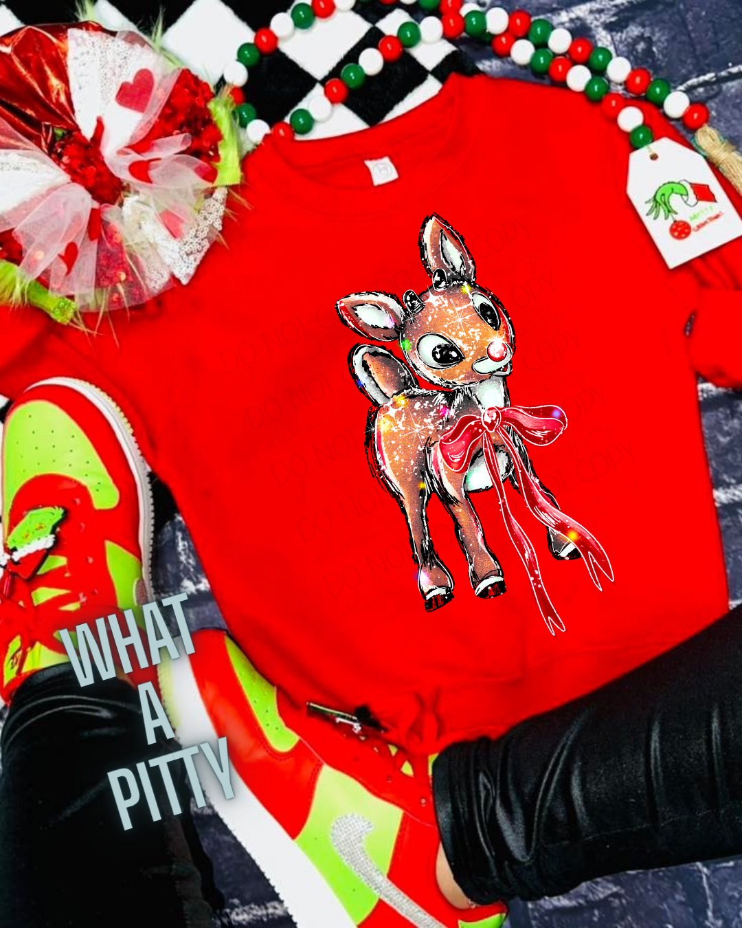 Rudie the Reindeer tee