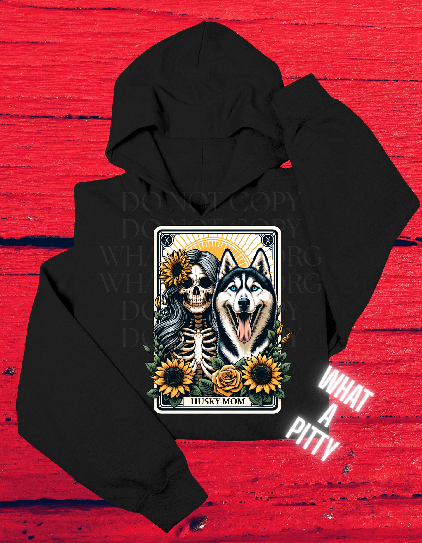 Husky Mom Tarot Card tee