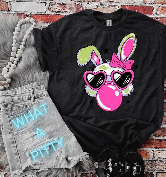 Colorful Bunny tee