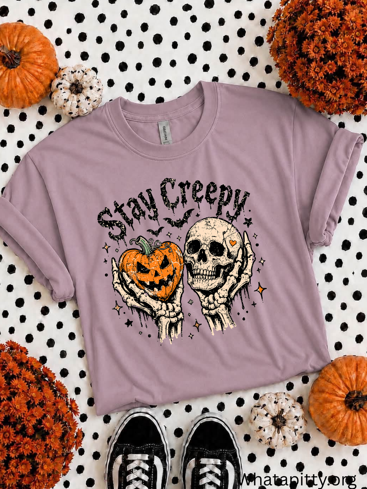 Stay Creepy tee (Black Ink)