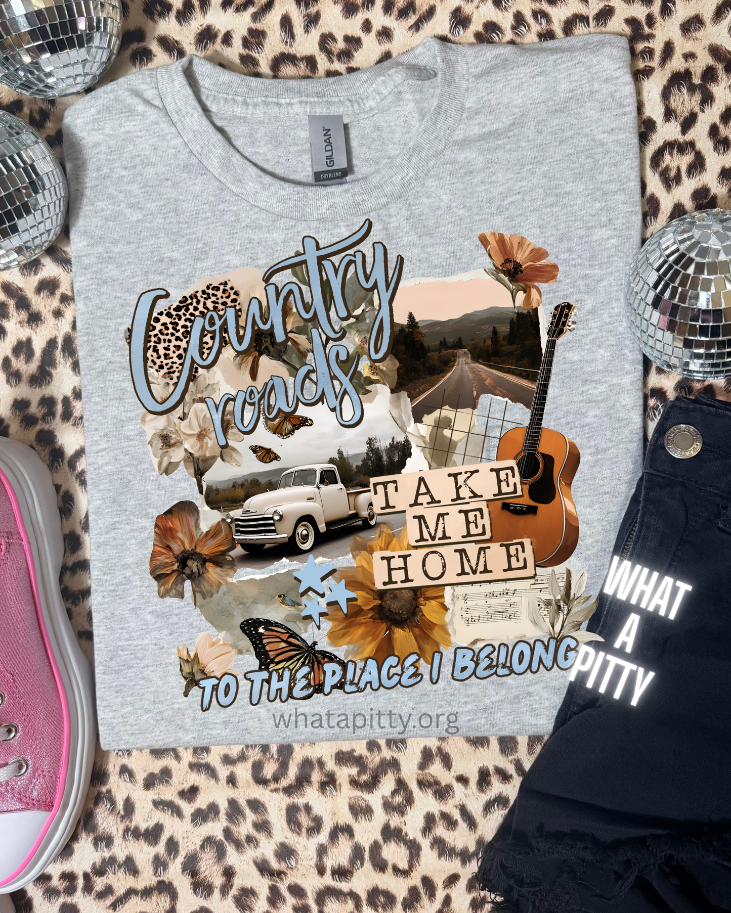 Country Roads Take Me Home tee
