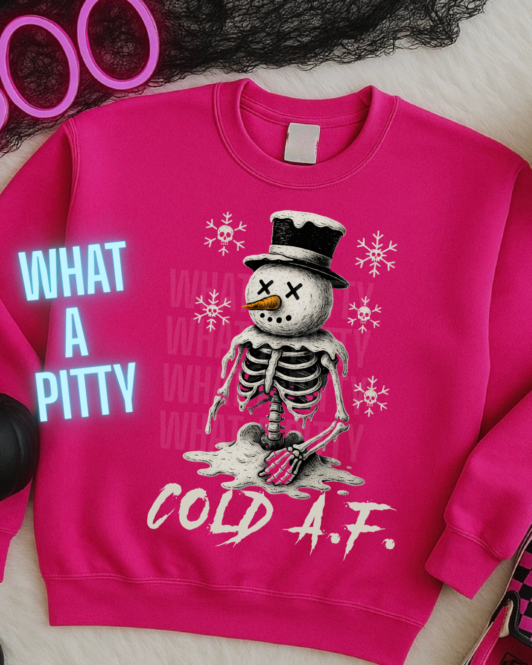 Cold AF Skellie Snowman