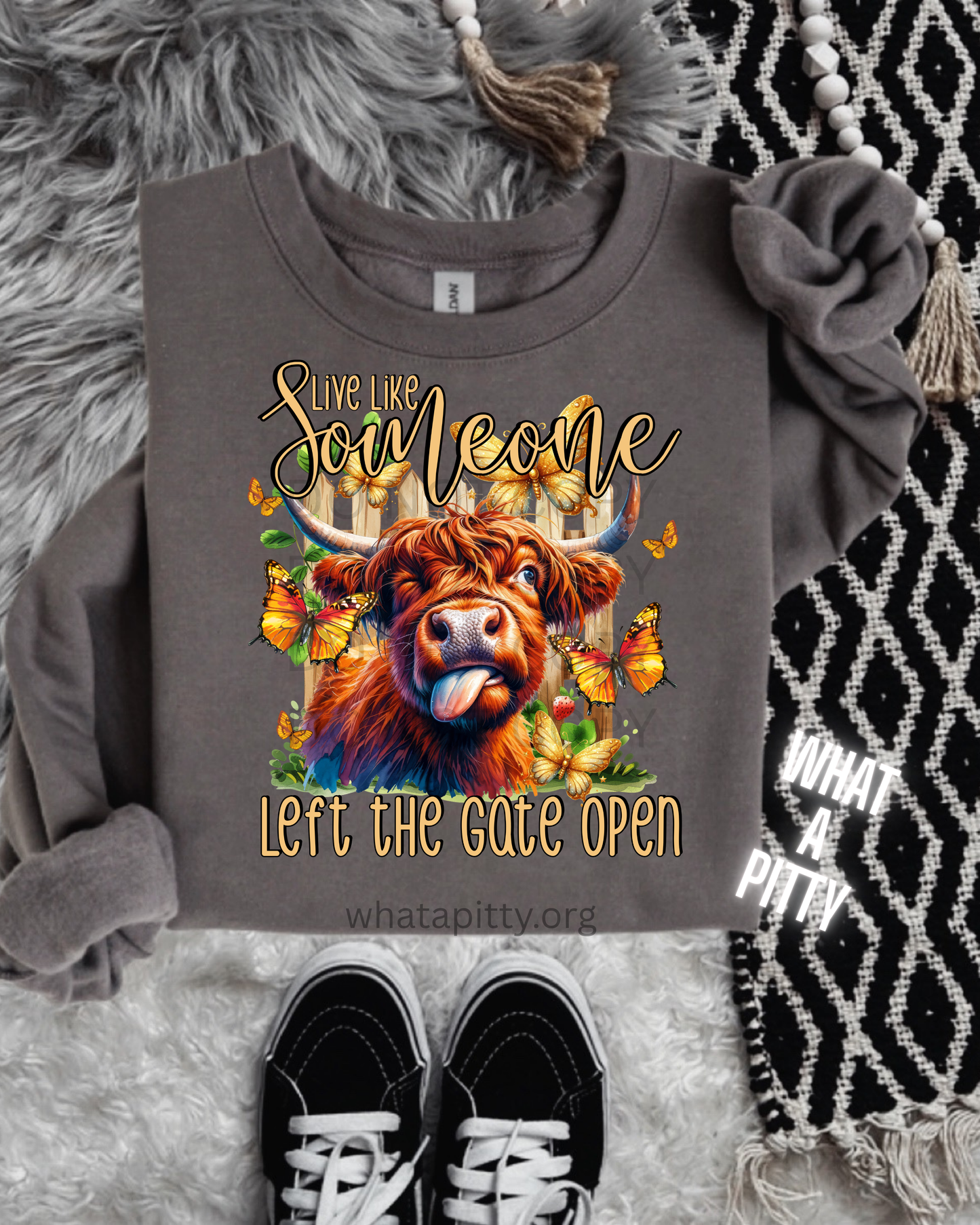 Live like someone left the gate open tee
