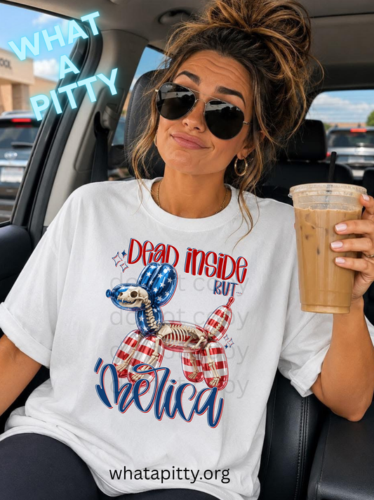 Dead Inside but 'Merica tee