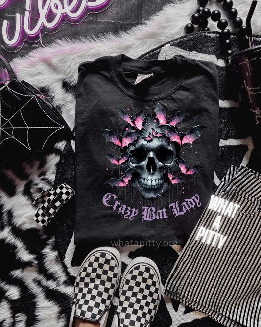 Crazy Bat lady tee