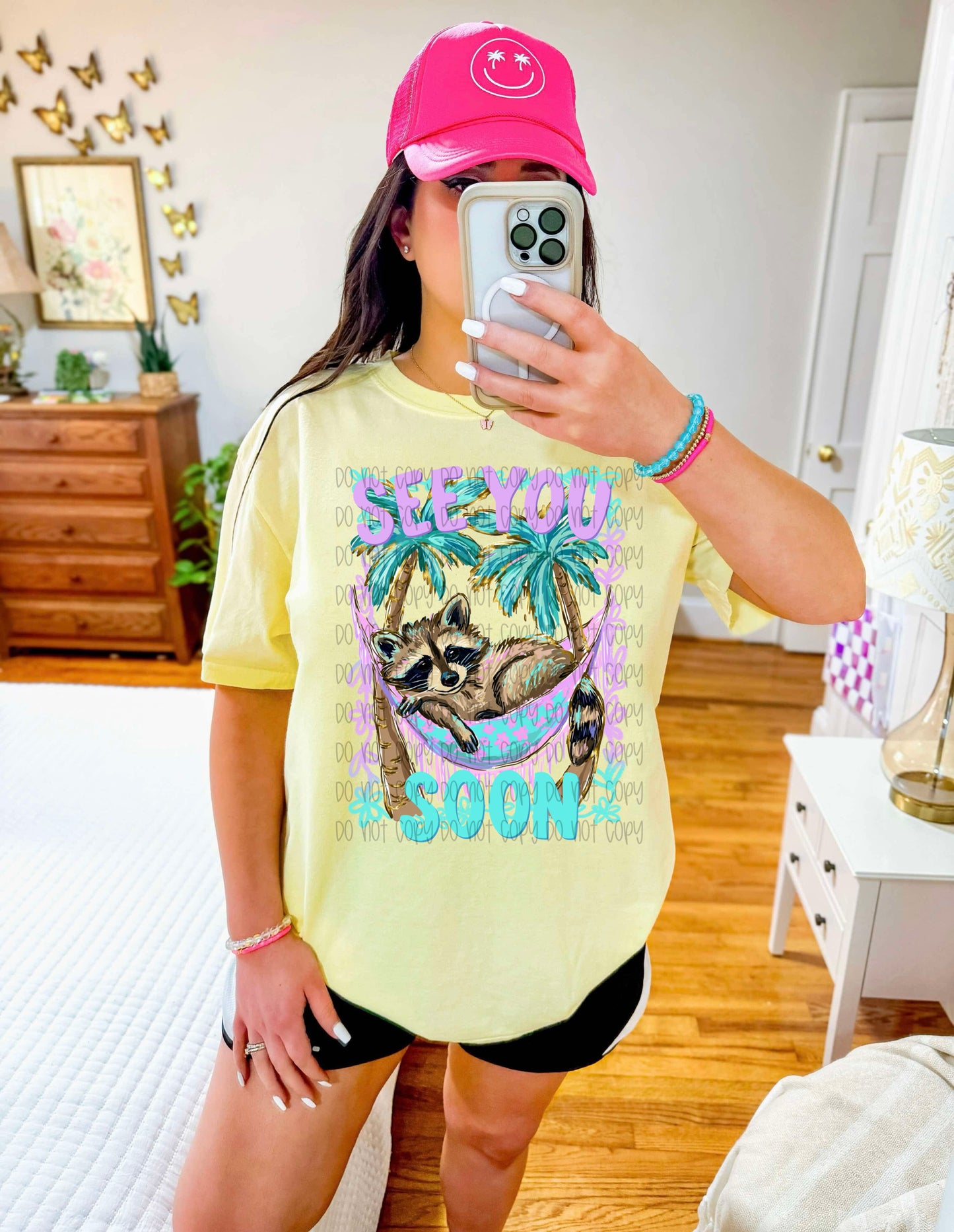 See you soon Raccoon tee