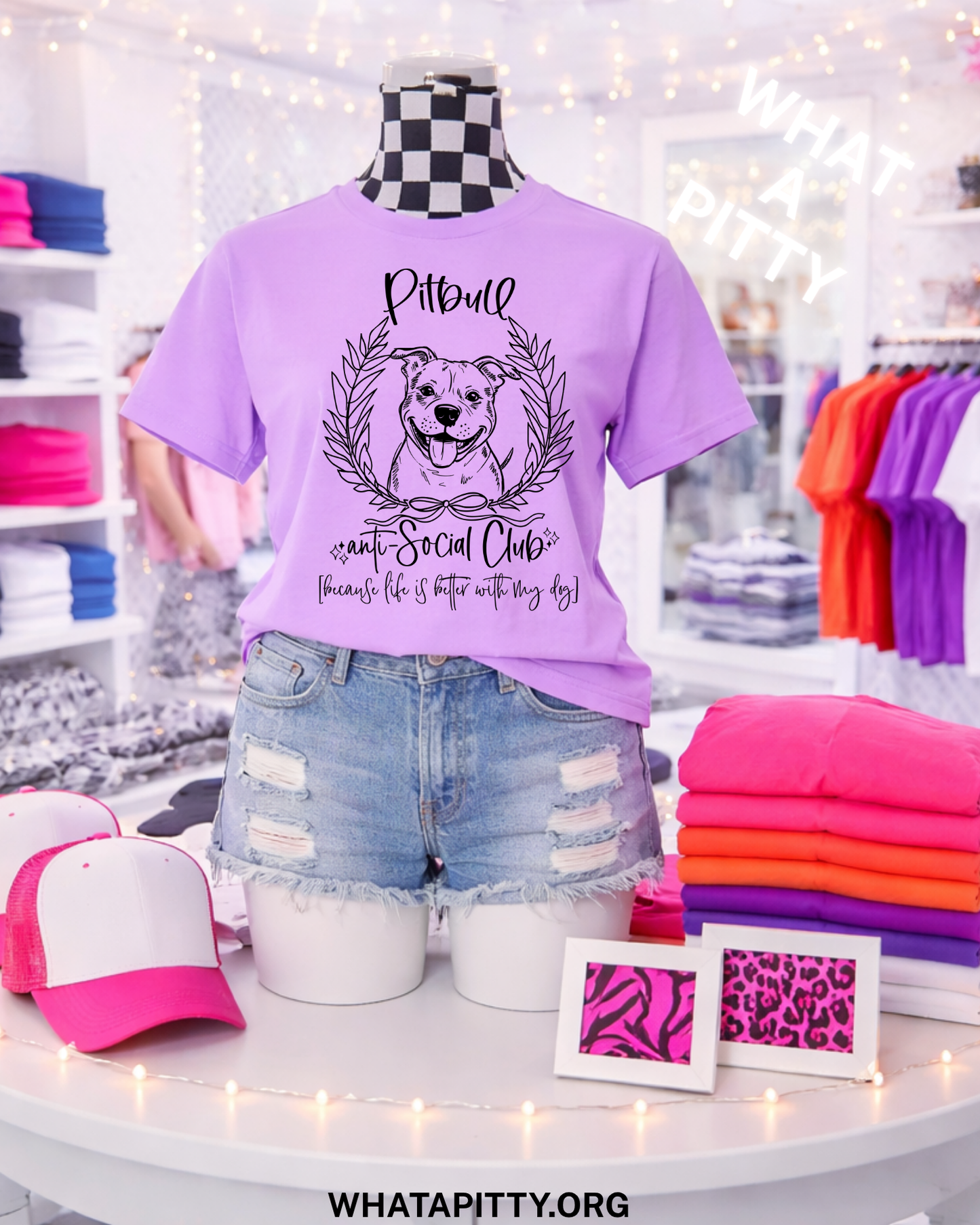 Pit Bull anti-Social Club tee