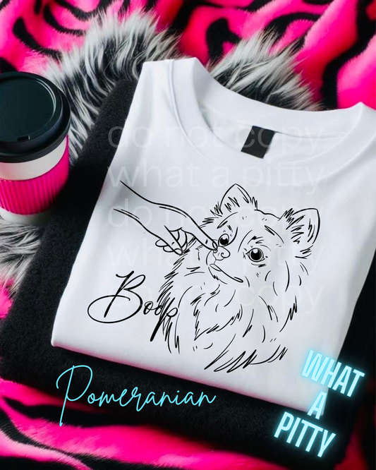 Boop -Pomeranian tee