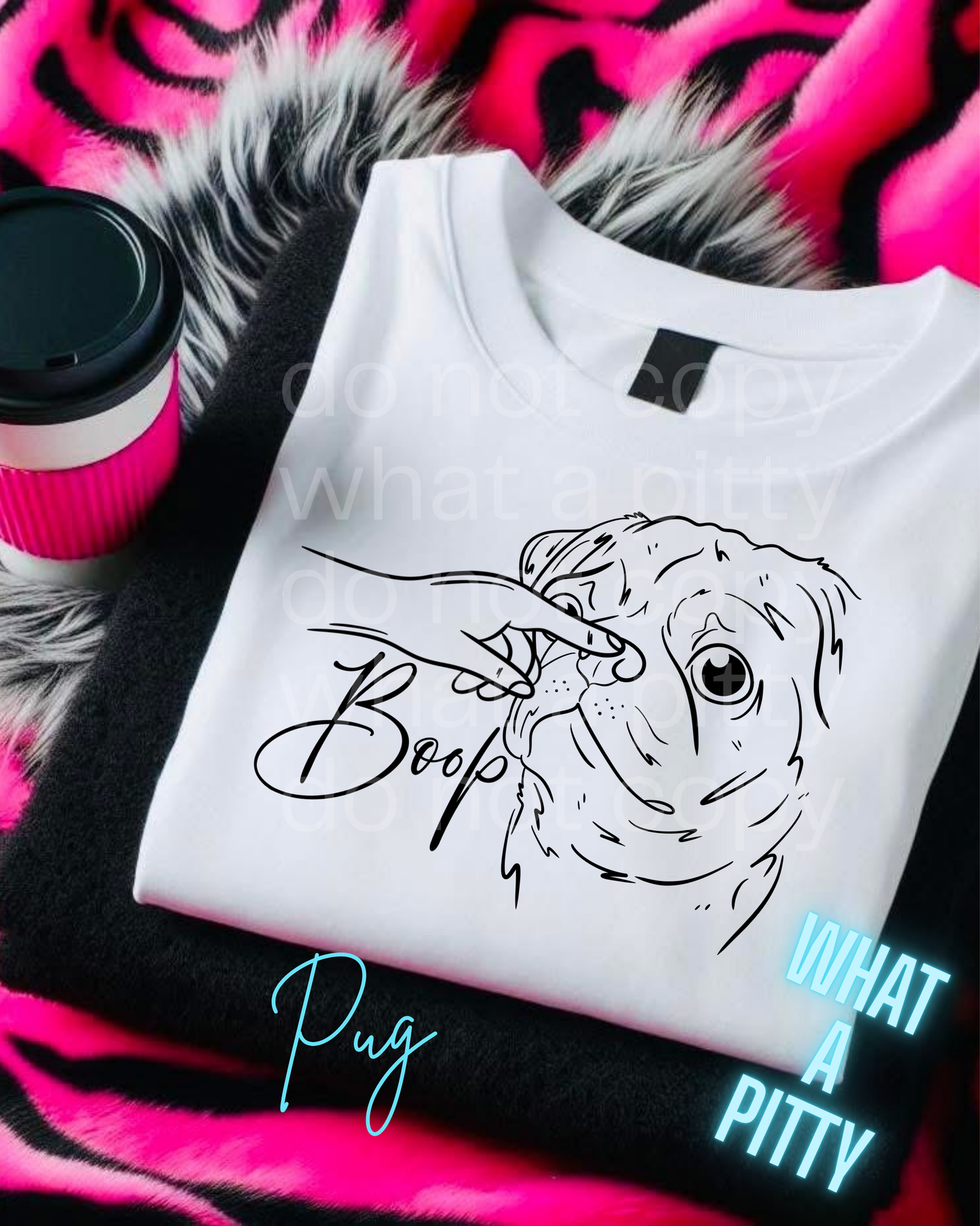 Boop -Pug tee