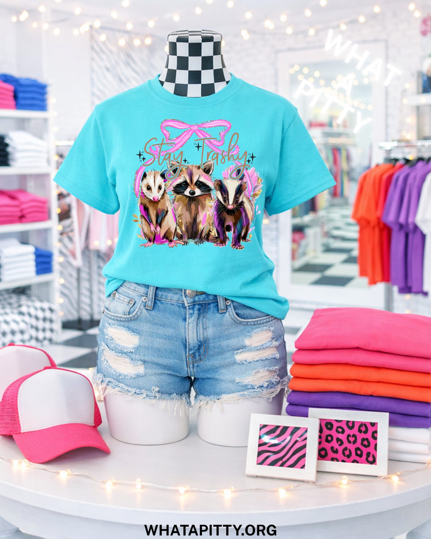Stay Trashy Animals tee