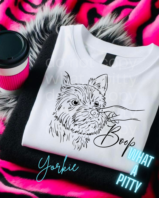 Boop -Yorkie tee
