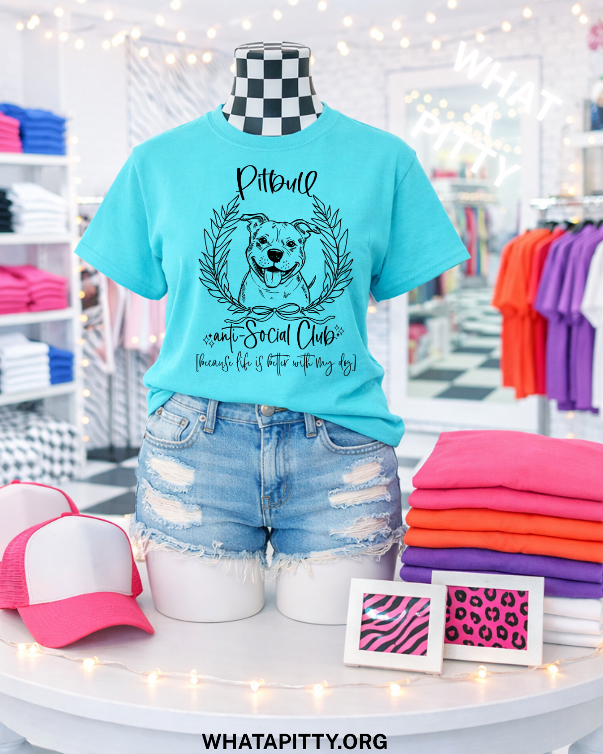 Pit Bull anti-Social Club tee