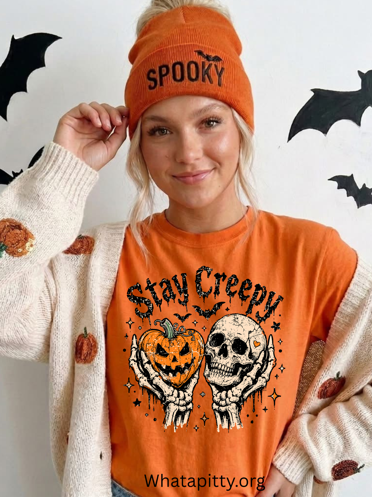 Stay Creepy tee (Black Ink)