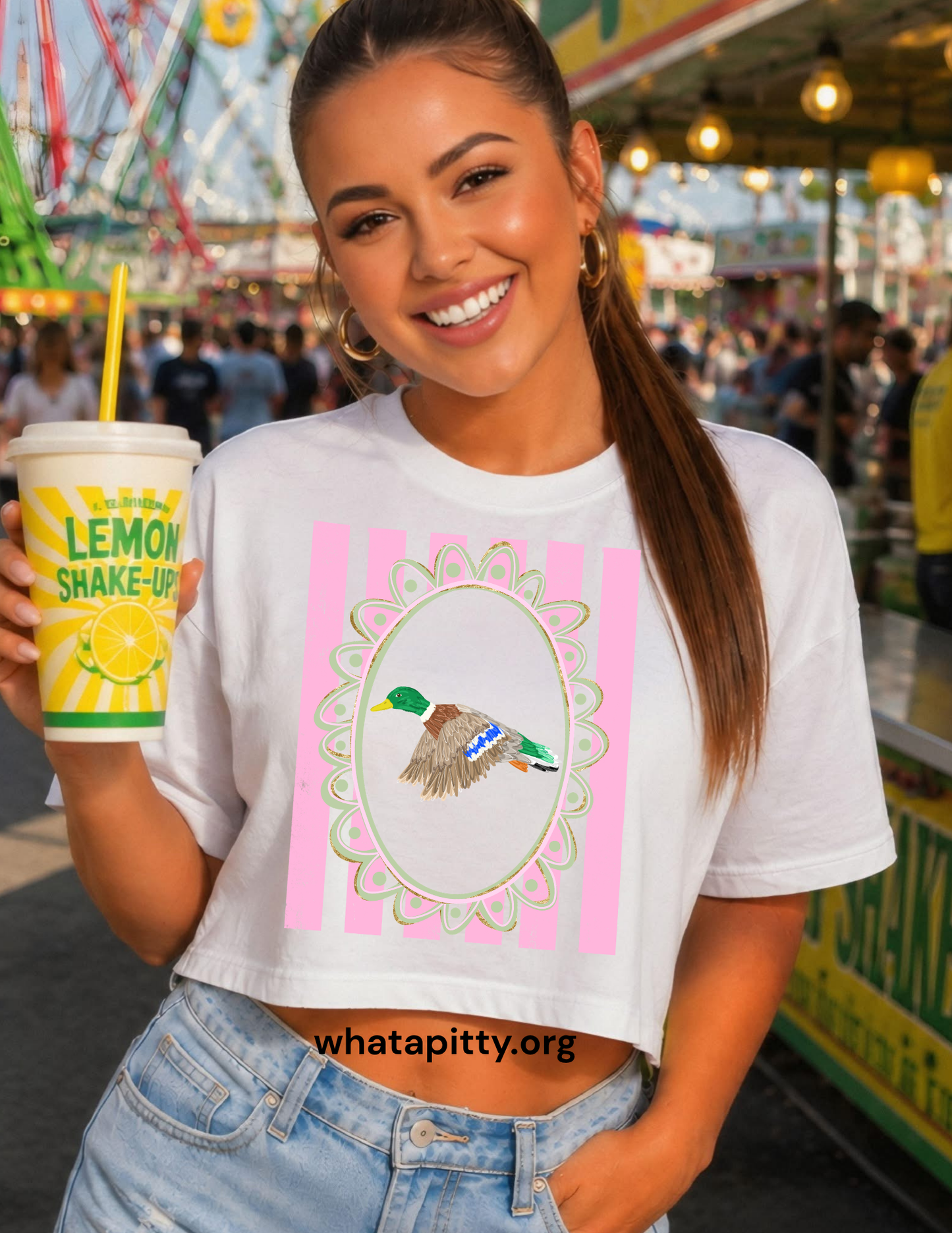 Duck Photo Frame tee