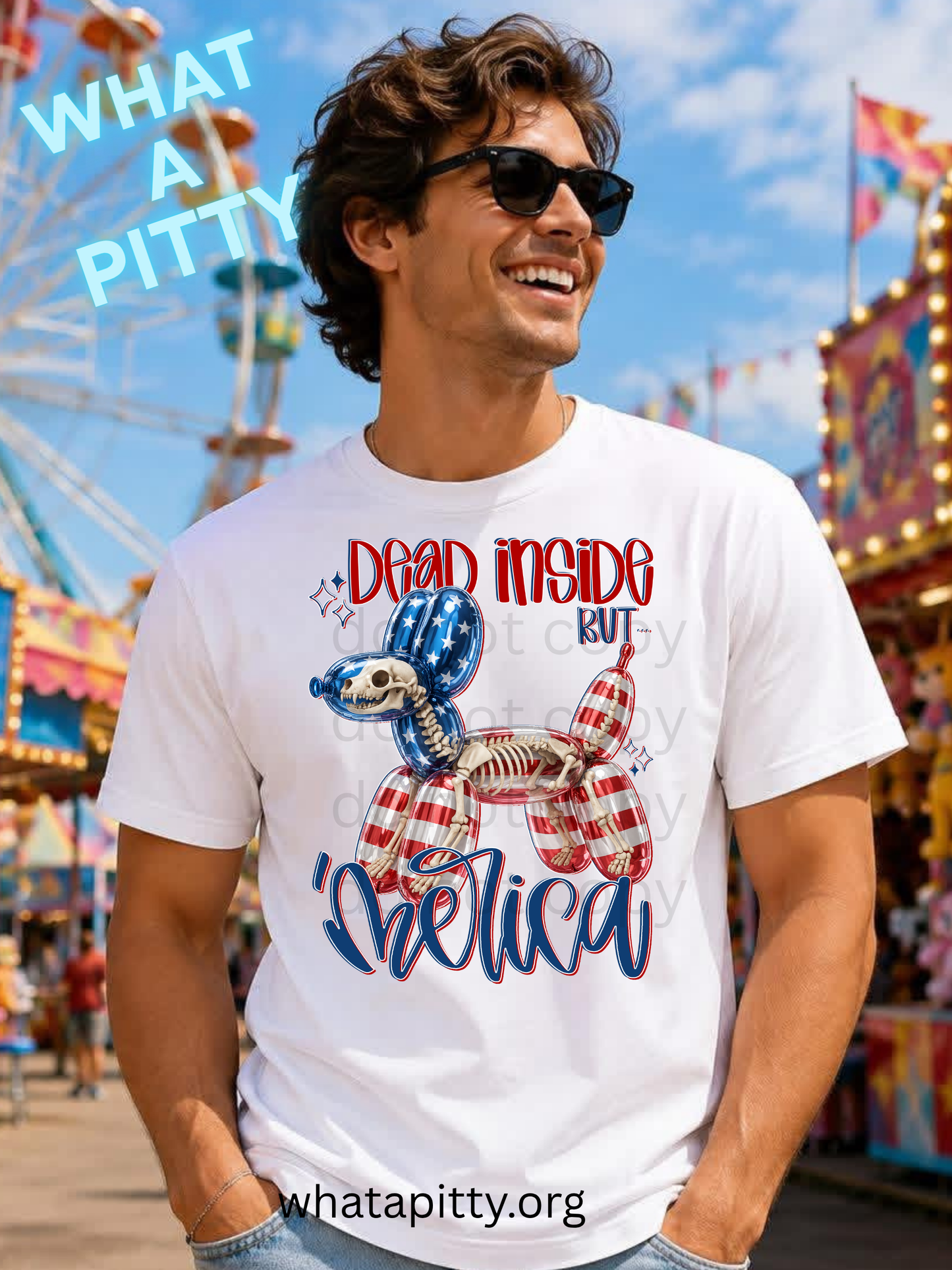 Dead Inside but 'Merica tee