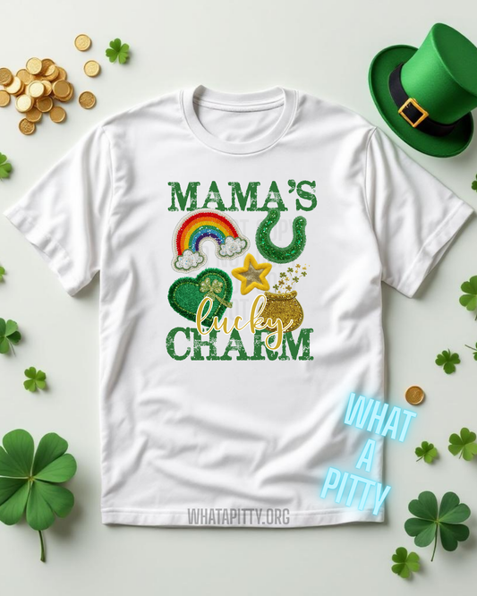 Mama's Lucky Charm tee -YOUTH