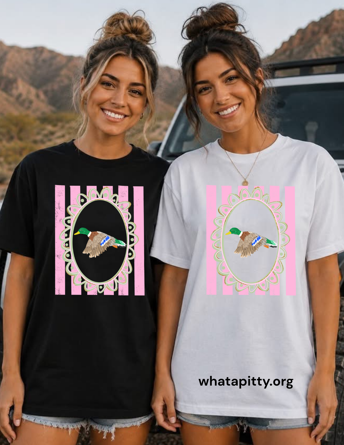 Duck Photo Frame tee
