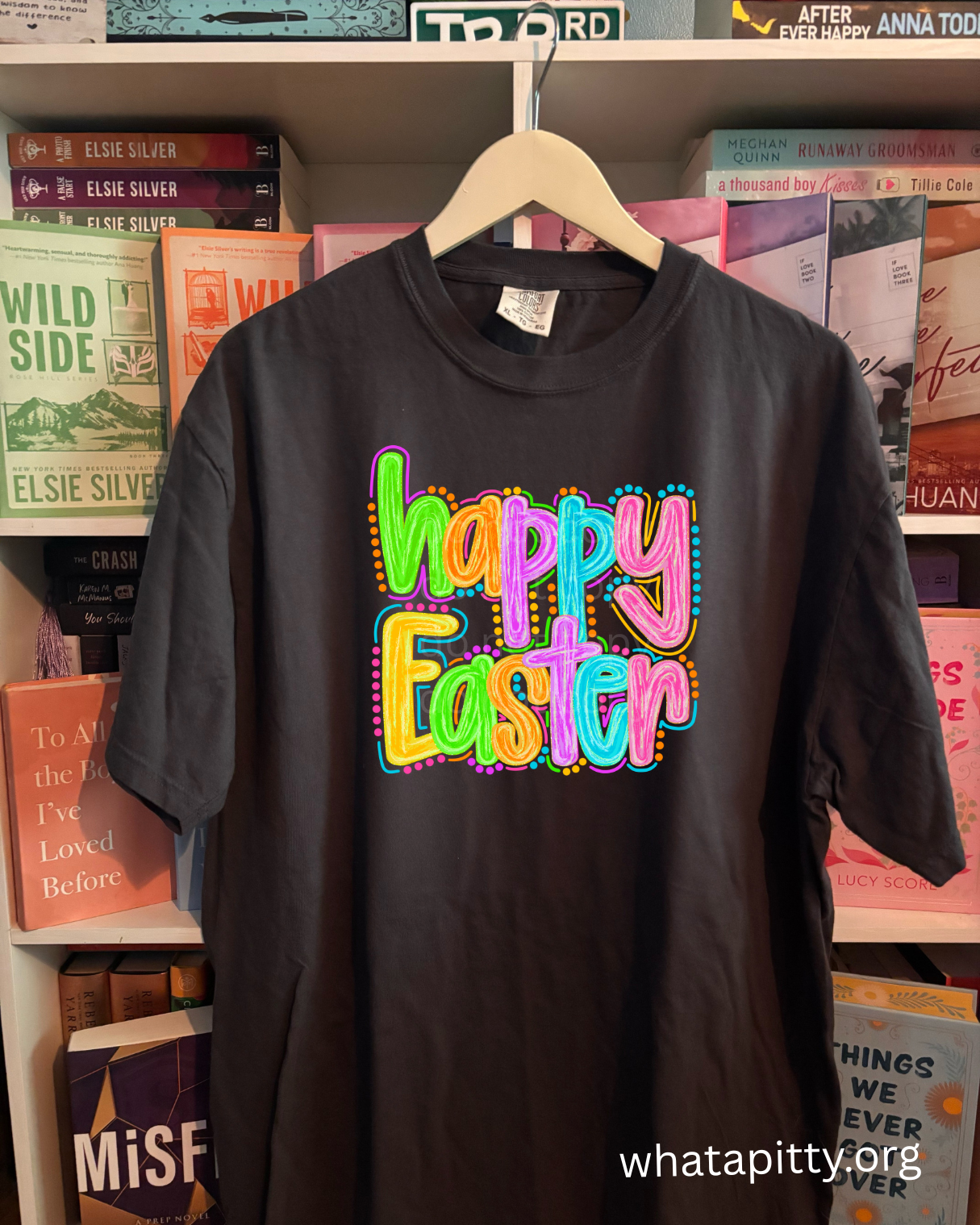 Happy Easter polka dots tee