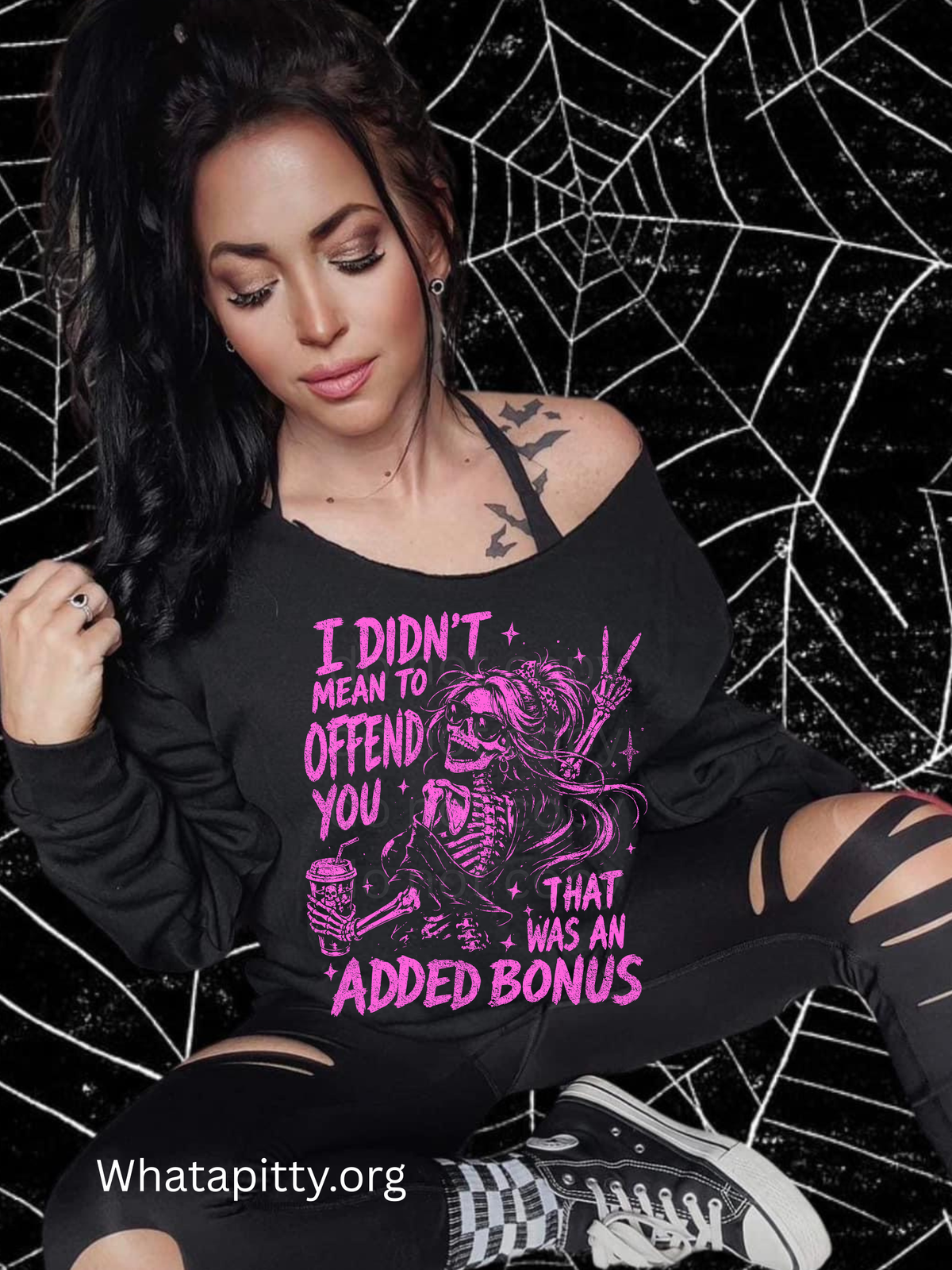 I didn't mean to Offend you that was just an added bonus (Pink Ink)