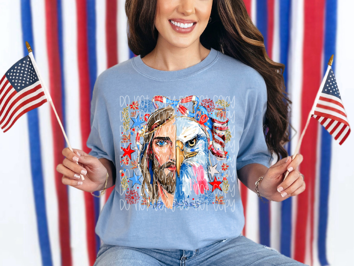 Jesus Eagle tee