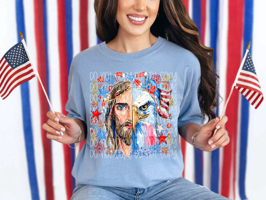 Jesus Eagle tee