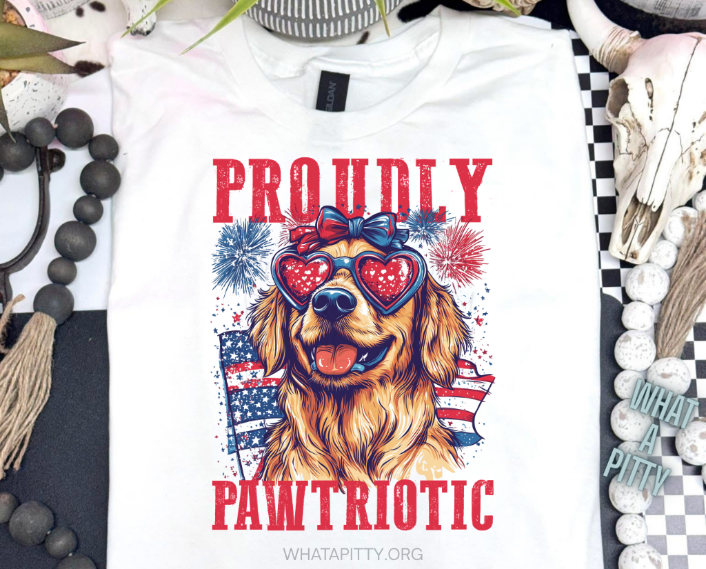 Proudly Pawtriotic tee