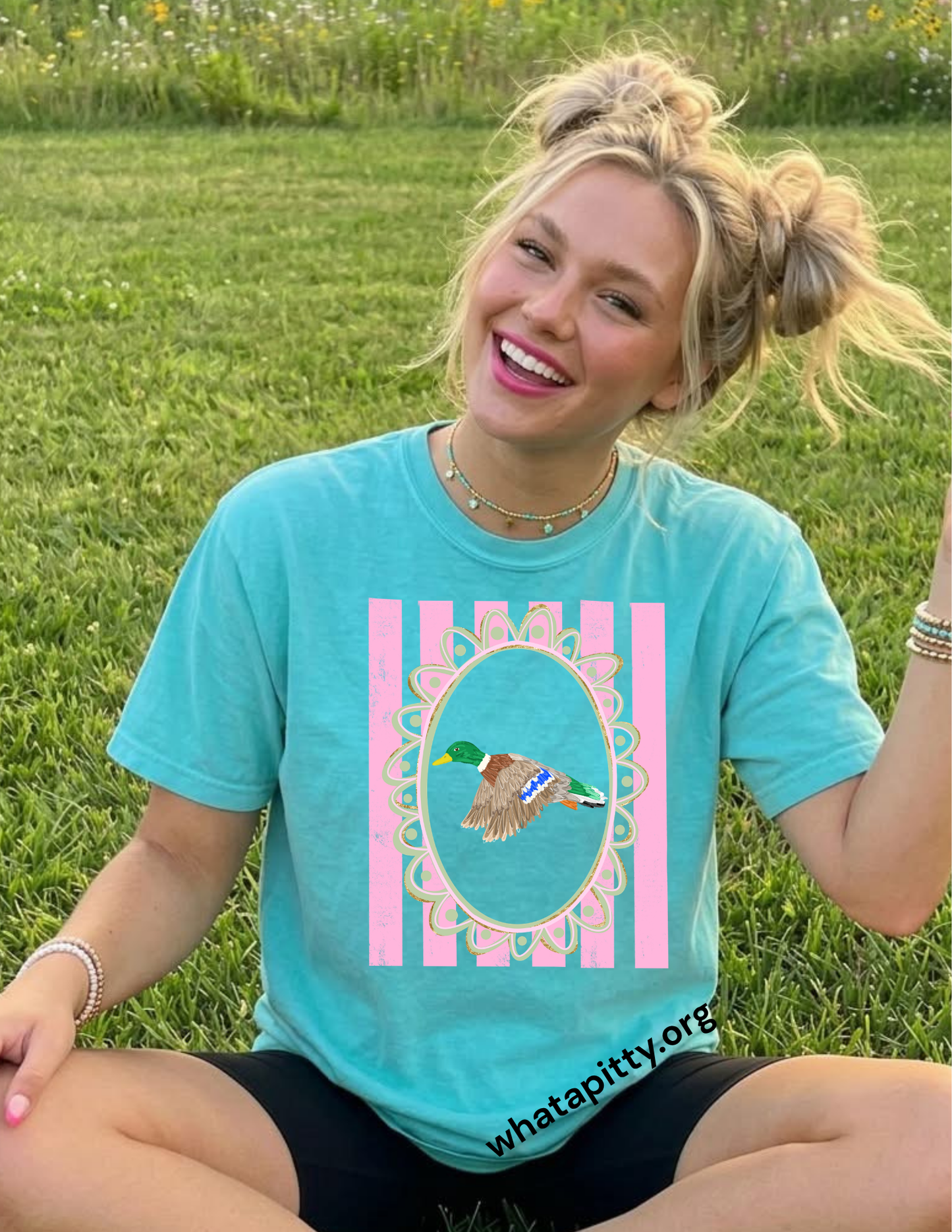 Duck Photo Frame tee