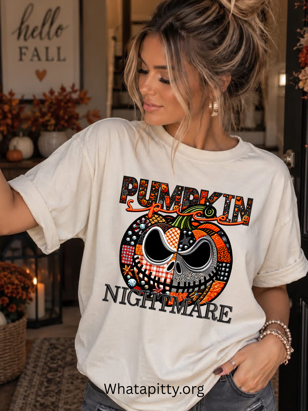 Pumpkin Spice Nightmare tee