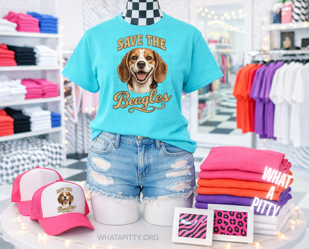 Save the Beagles tee