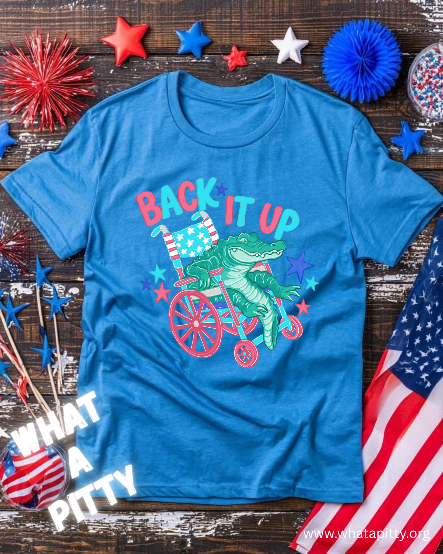Back it Up Alligator tee