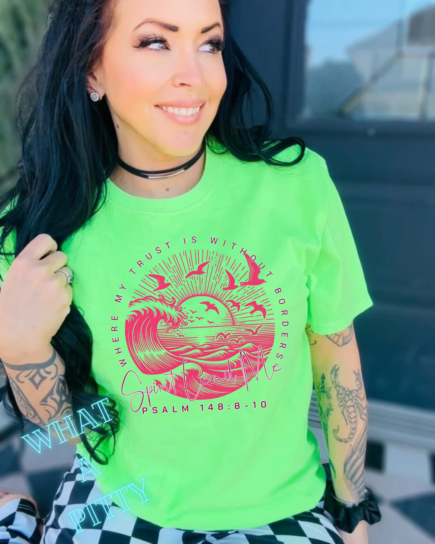 Where my trust is without borders tee
