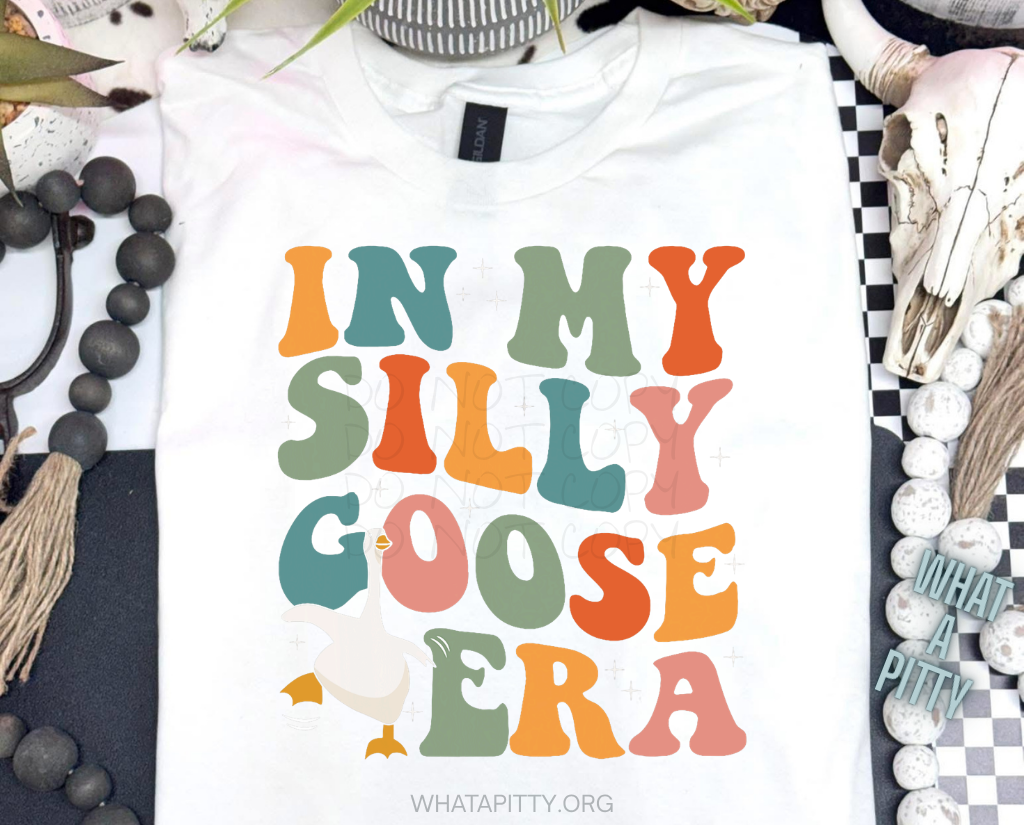 In my Silly Goose Era tee