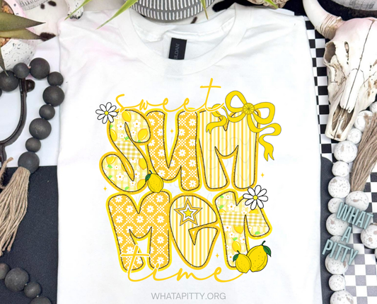 Sweet Summer time Lemon tee