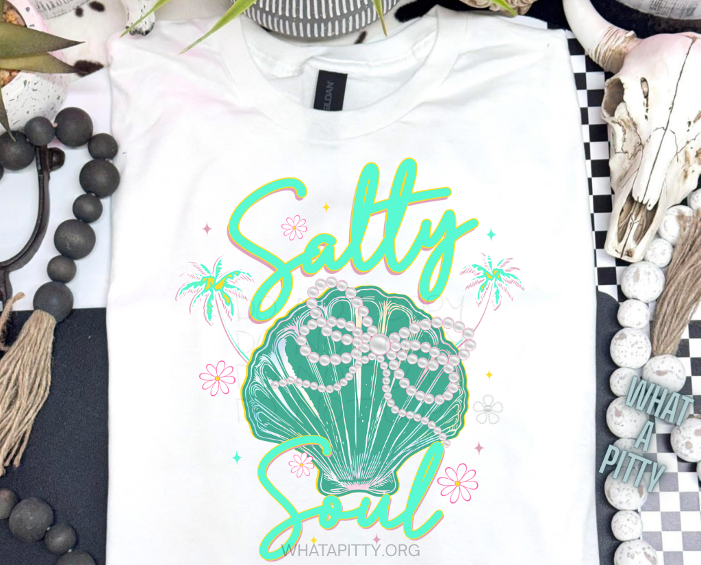 Salty Soul Sea Shell tee
