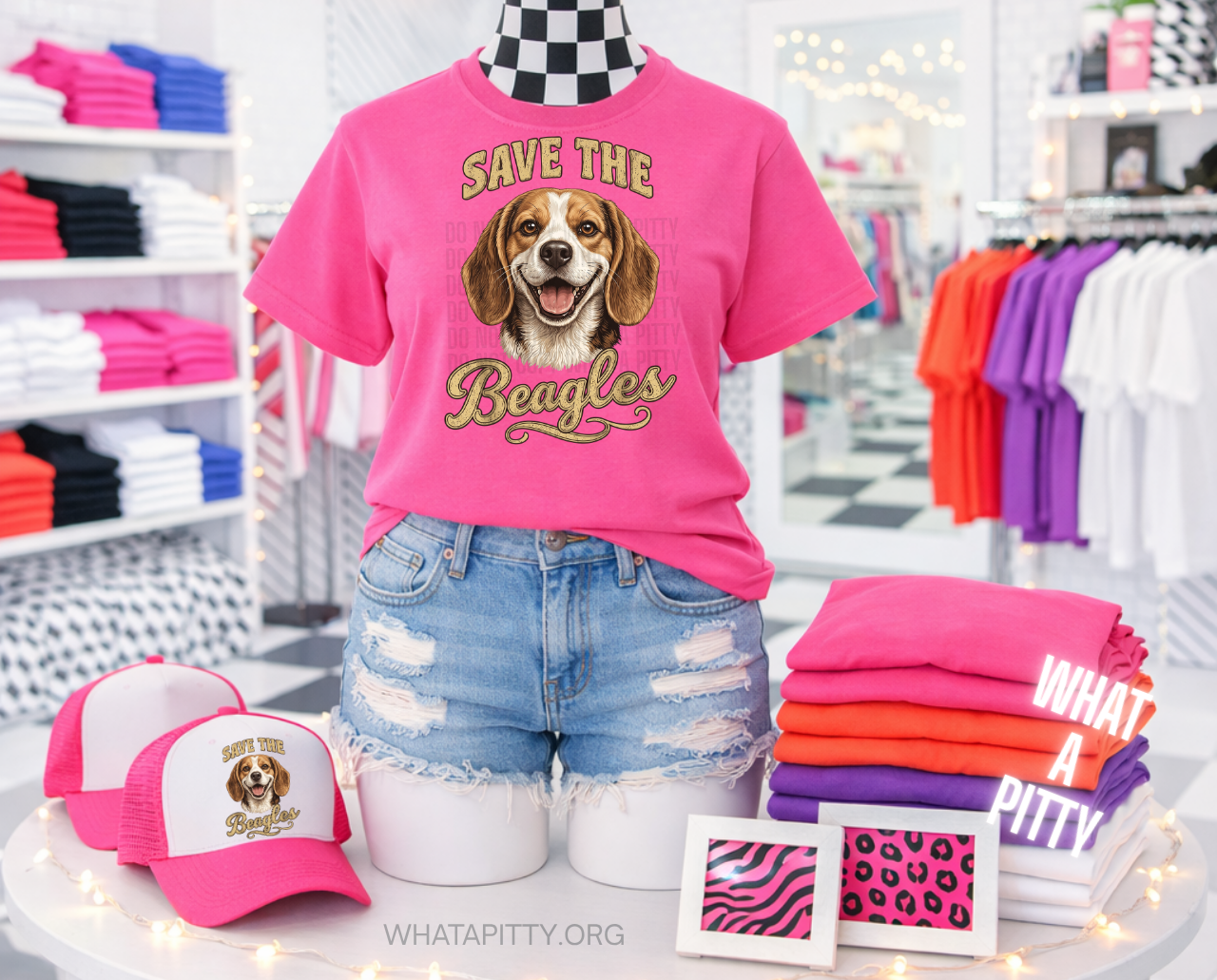 Save the Beagles tee