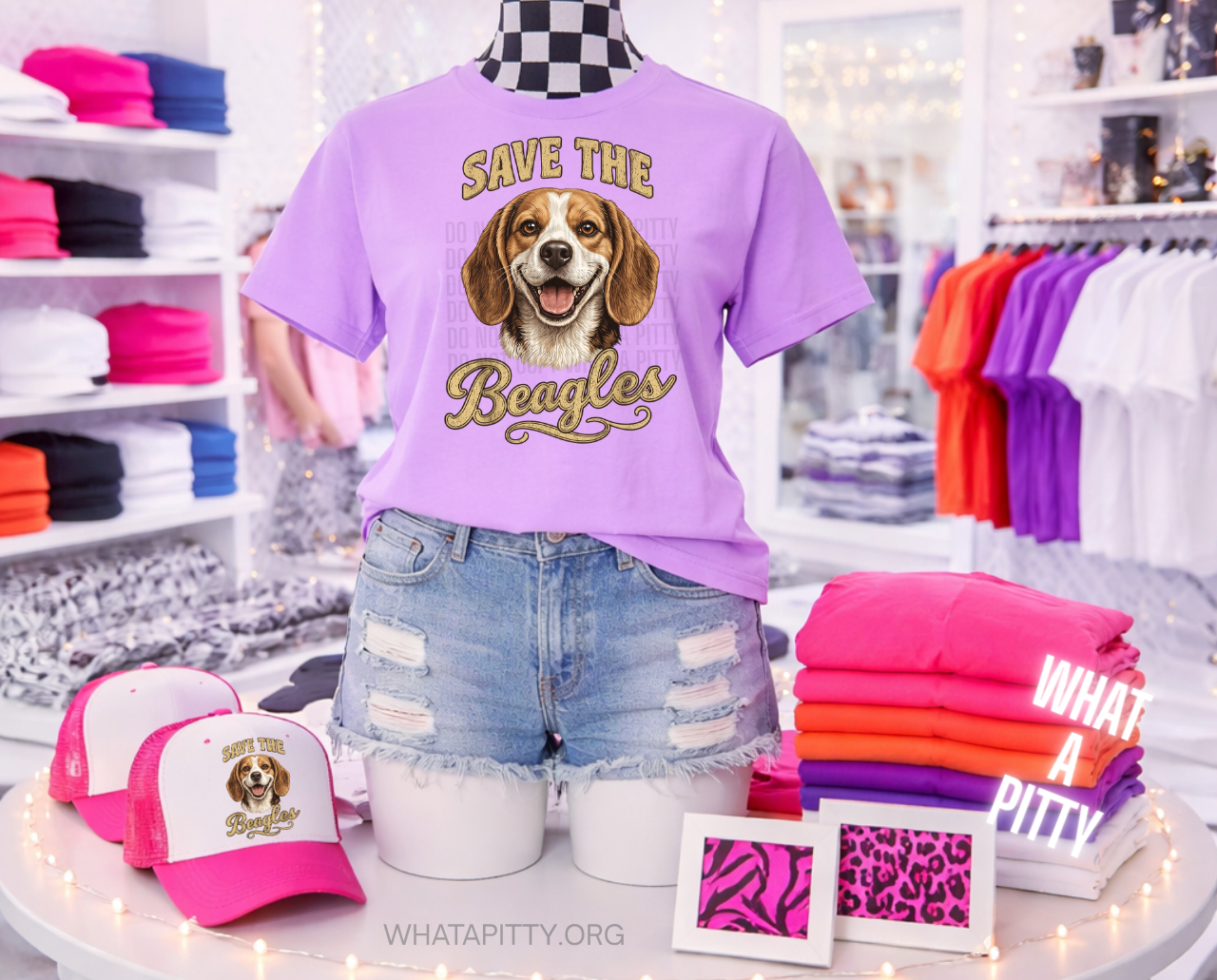 Save the Beagles tee