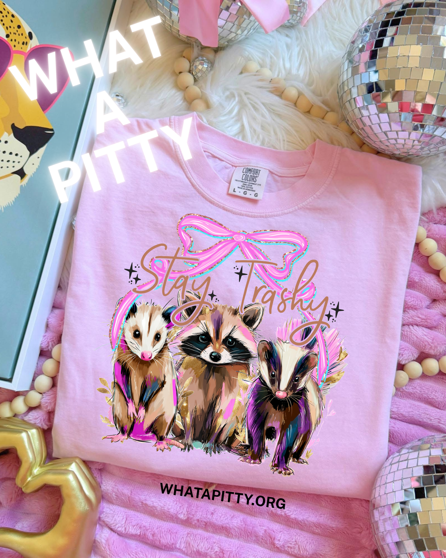 Stay Trashy Animals tee