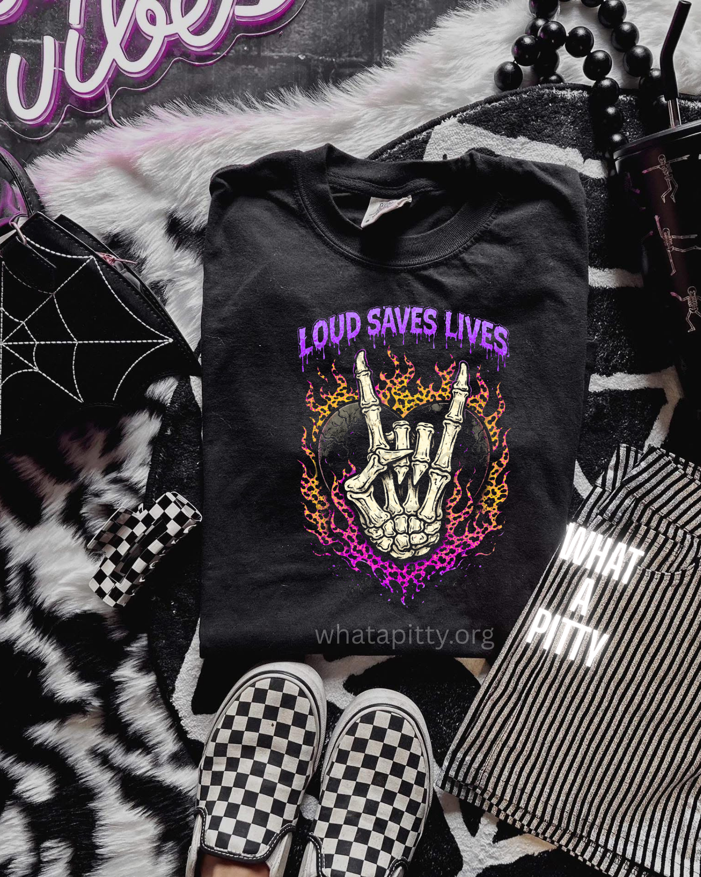 Loud Saves Lives tee