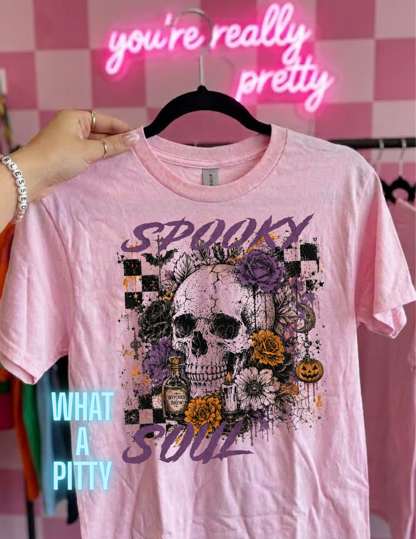 Spooky Soul Skull tee