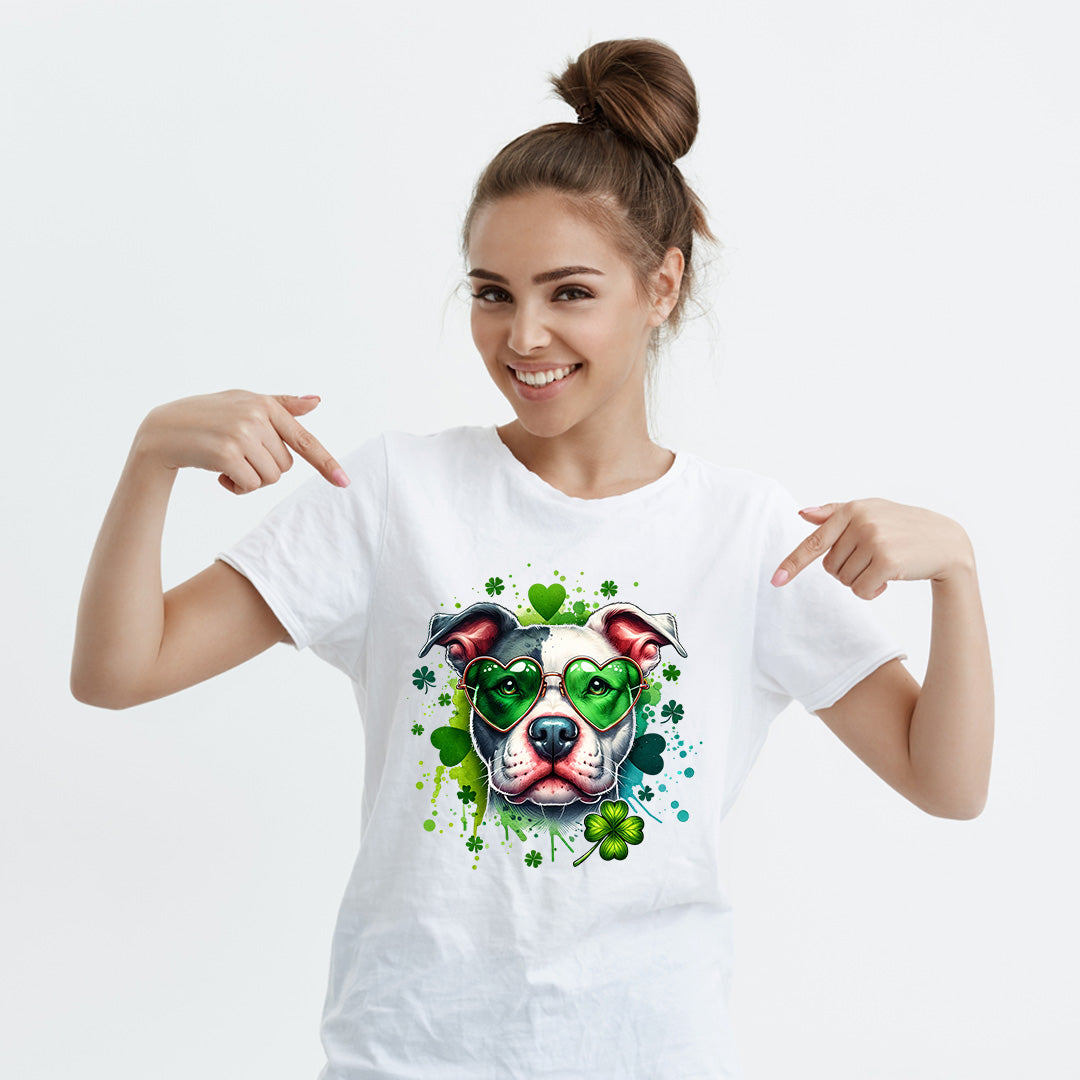 Pit Bull Shamrock tee