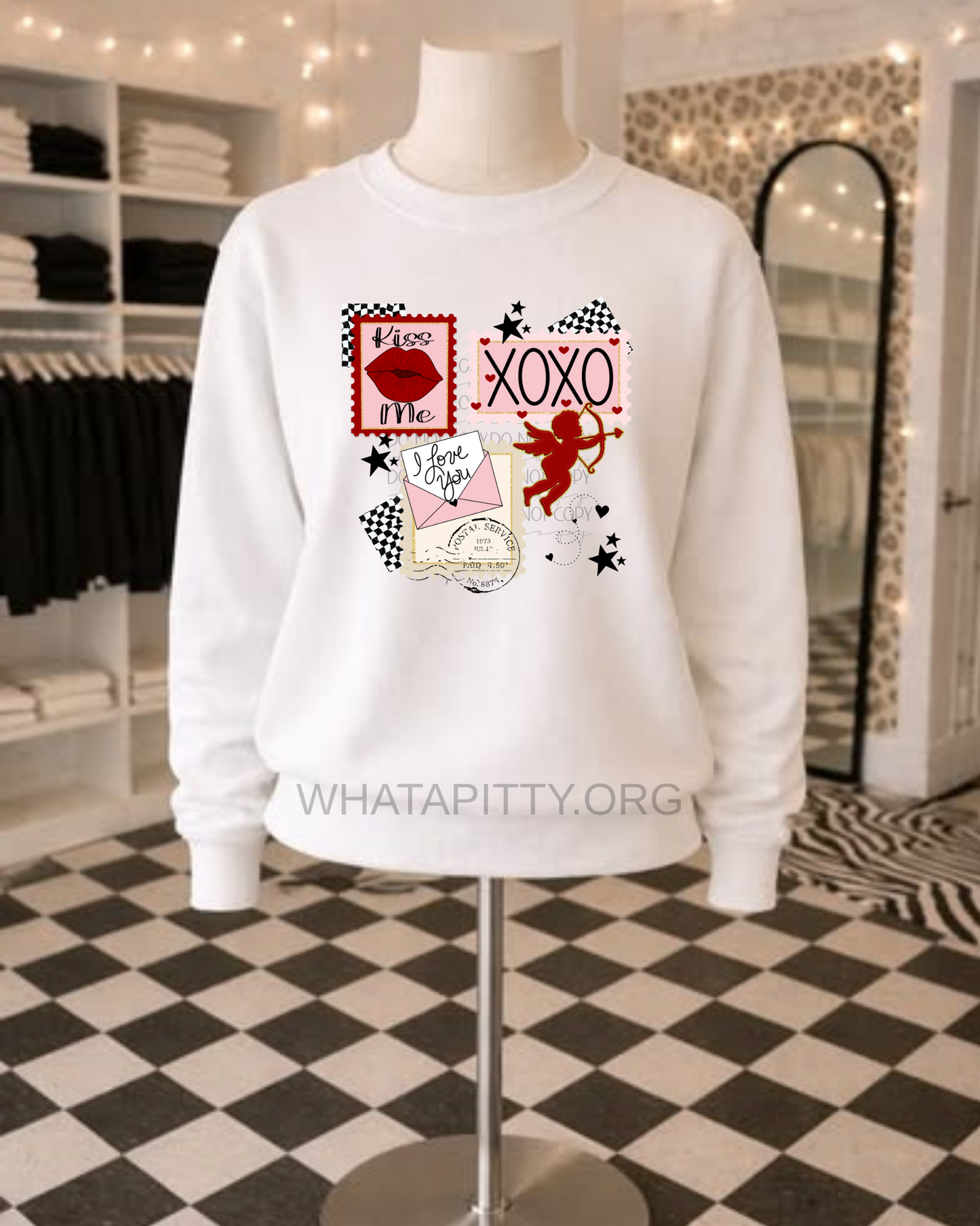 XOXO Collage tee