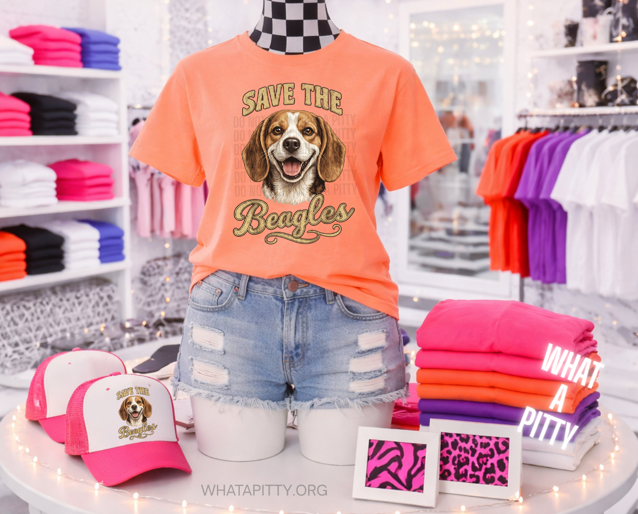 Save the Beagles tee
