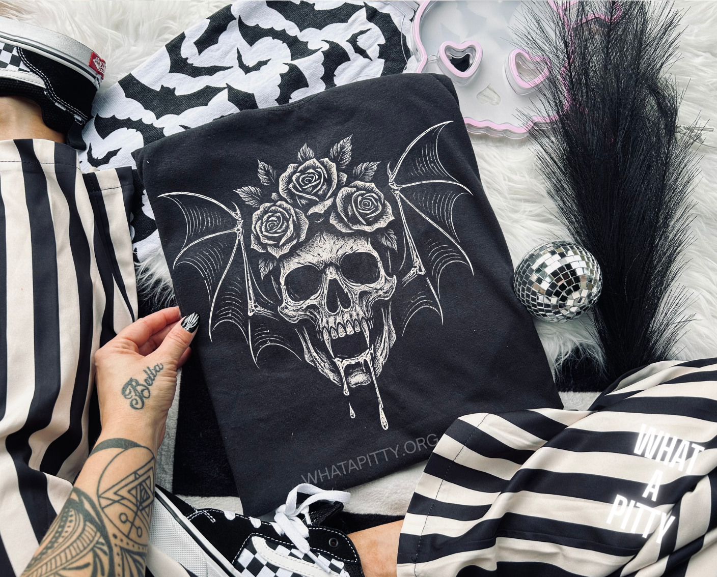 Bat Skull tee